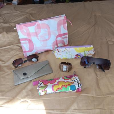 IDENTITY AND NINE & CO SUNGLASSES, ZIPPERED BAGS AND MORE