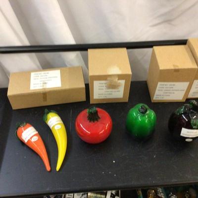 Newer Glass Vegetables