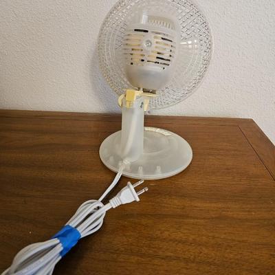 Small Holmes electric heater and a small Windmere electric fan