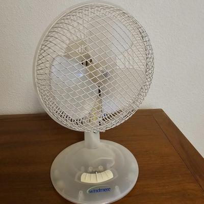 Small Holmes electric heater and a small Windmere electric fan