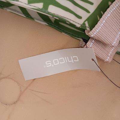 CHICO'S TOTE BAGS, HAT BOXES AND CLOTH BAG