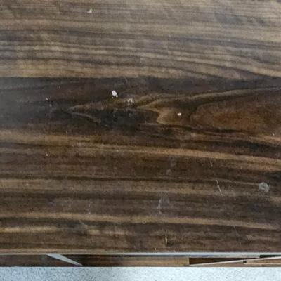 Wooden shelving unit