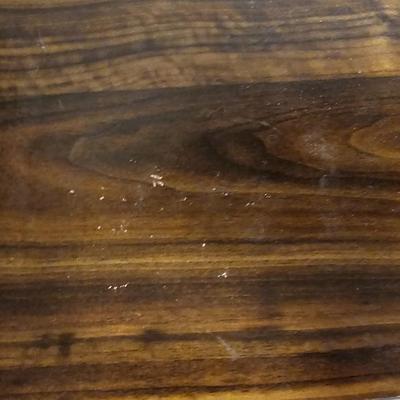 Wooden shelving unit