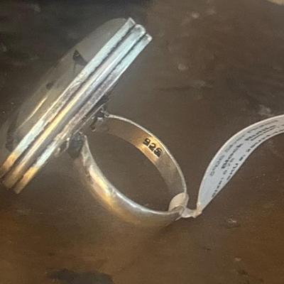 Black Rutile Ring (5.75 925)