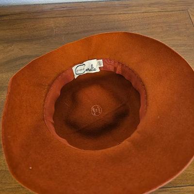 Three vintage women's hats - Doris - TinaLuxe - Coralie Made in Italy