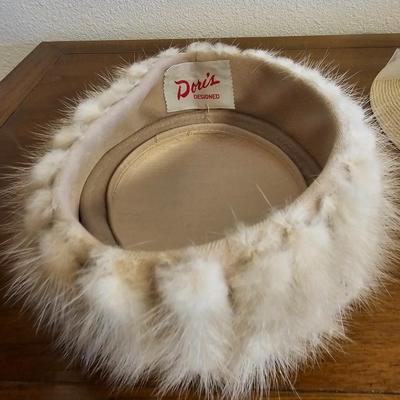Three vintage women's hats - Doris - TinaLuxe - Coralie Made in Italy