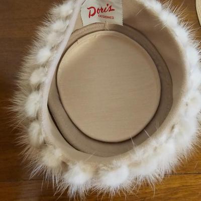 Three vintage women's hats - Doris - TinaLuxe - Coralie Made in Italy