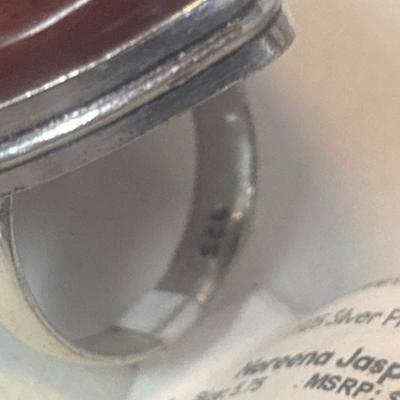 Noreena Jasper Ring 5.75