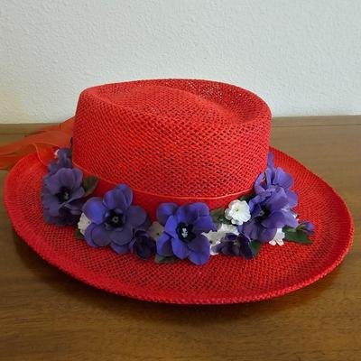 Vintage Red hat society Hats - Jhats -
