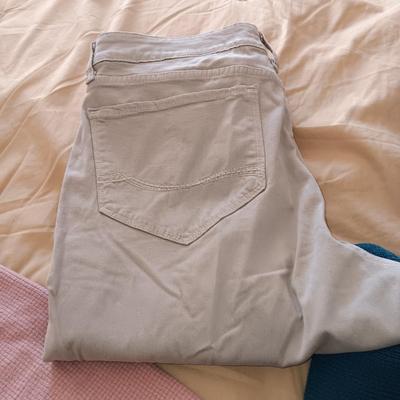 LADIES STETSON JEANS AND PANTS (14), 2 LARGE SHIRTS