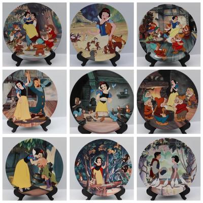Walt Disney "Snow White" KNOWLES - Set of 12 Collector Plates with Certificates