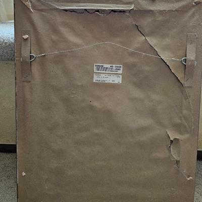 Framed wall art " Cobbled streets,St. Remy"