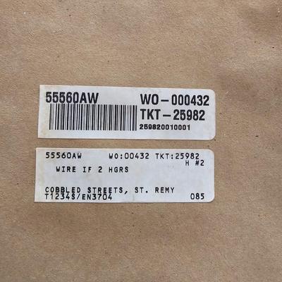 Framed wall art " Cobbled streets,St. Remy"