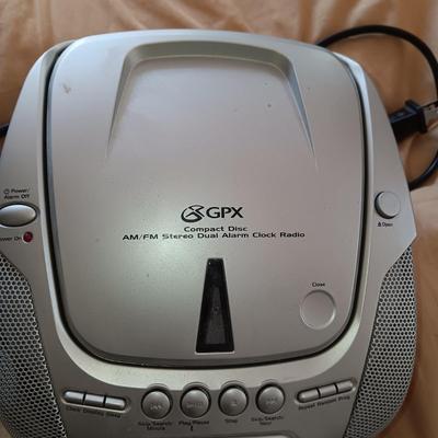 IHOME AND SONY HEADPHONES PLUS GPX STEREO/CD PLAYER