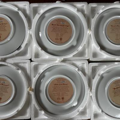 Disney's KNOWLES "Bambi" - Six Collector Plates with Certificates