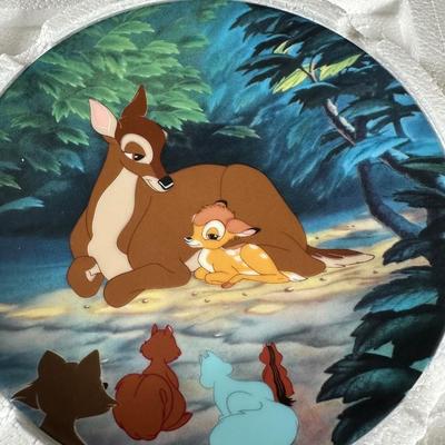Disney's KNOWLES "Bambi" - Six Collector Plates with Certificates