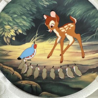 Disney's KNOWLES "Bambi" - Six Collector Plates with Certificates