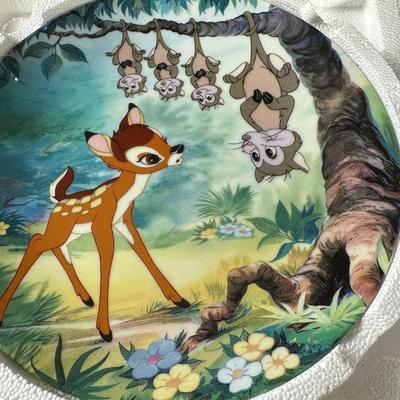 Disney's KNOWLES "Bambi" - Six Collector Plates with Certificates