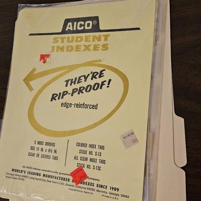 Office supplies - shipping envelopes - clip board - hole punch - and more