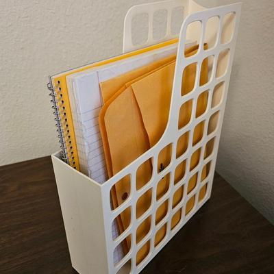 Office supplies - shipping envelopes - clip board - hole punch - and more