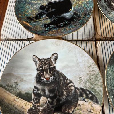 Nature’s Lovables Collector Plates with Certificates & Original Boxes