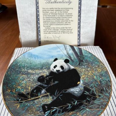 Nature’s Lovables Collector Plates with Certificates & Original Boxes
