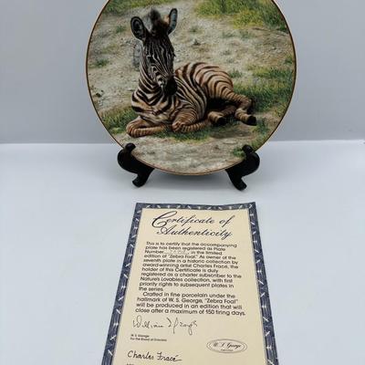 Nature’s Lovables Collector Plates with Certificates & Original Boxes