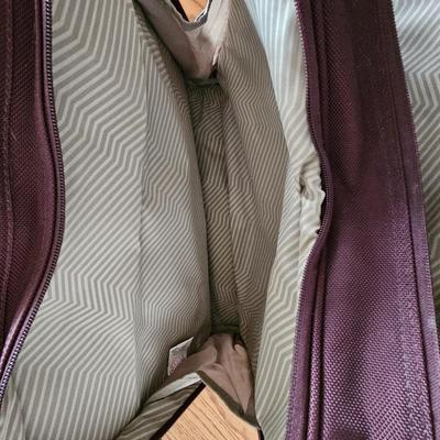 Two carry-on luggage bags