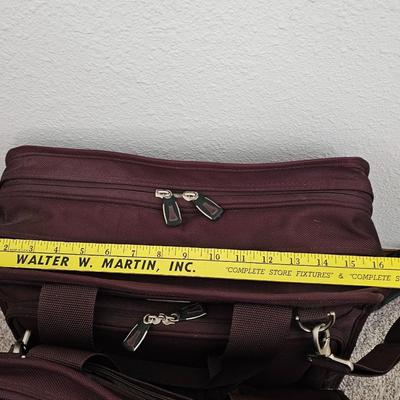 Two carry-on luggage bags