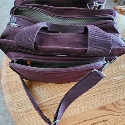 Two carry-on luggage bags