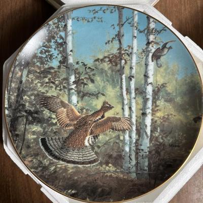Game Bird Collection by David Maas Set of (8) with Certificates of Authenticity