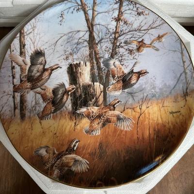 Game Bird Collection by David Maas Set of (8) with Certificates of Authenticity