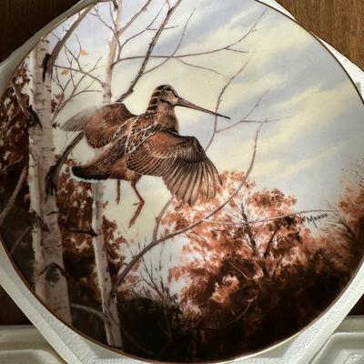 Game Bird Collection by David Maas Set of (8) with Certificates of Authenticity