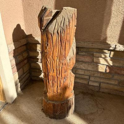 CARVED BEAR