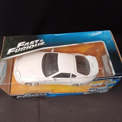 FAST & FURIOUS 7 DIE-CAST TOYOTA SUPRA OFFICIAL MOVIE MERCHANDISE