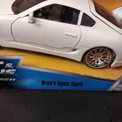 FAST & FURIOUS 7 DIE-CAST TOYOTA SUPRA OFFICIAL MOVIE MERCHANDISE