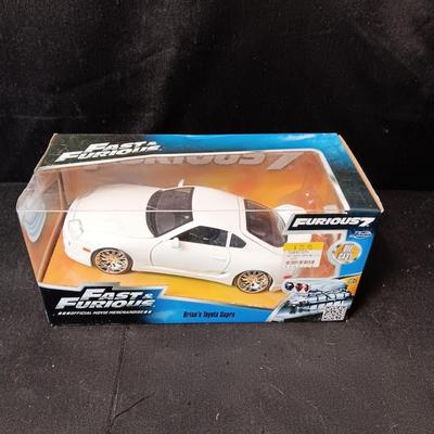 FAST & FURIOUS 7 DIE-CAST TOYOTA SUPRA OFFICIAL MOVIE MERCHANDISE