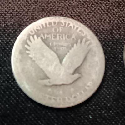 EARLY STANDING LIBERTY SILVER QUARTERS
