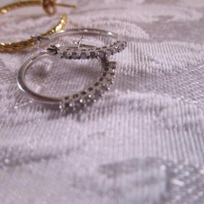 3 pair of new pierced earrings