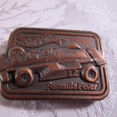 Hot Wheels child's belt buckle