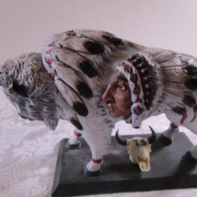 1 Buffalo statuette