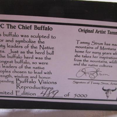 1 Buffalo statuette