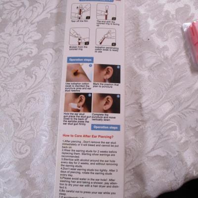 Ear piercing kit