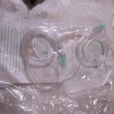 2 nasal cannulas; 2 pkg oxygen tubing