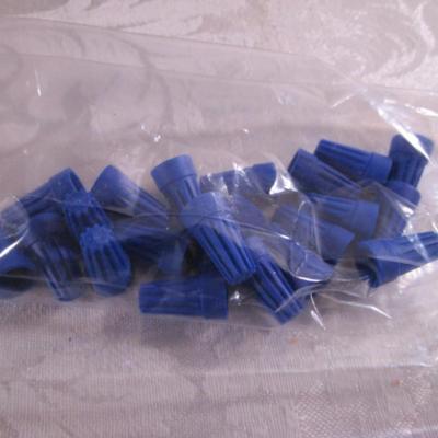 Various size anchors and wire connectors