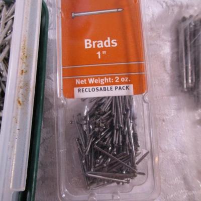 Various sizes of nails; Silicone window & door sealer