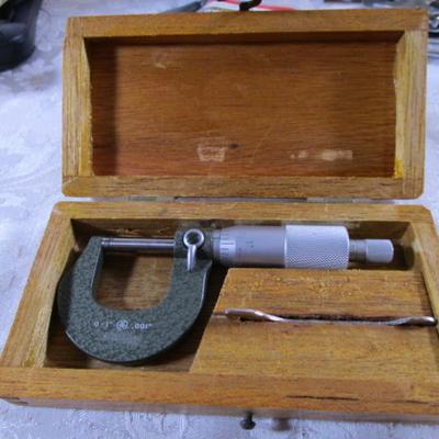Vintage Mitutoyo outside micrometer