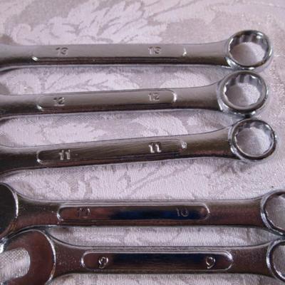 Open-end wrenches various sizes