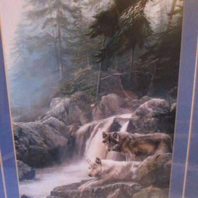 Framed "Lonely Vigil" by Kevin Daniel picture
