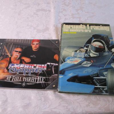 Formula 1 Racing book, American Chopper book